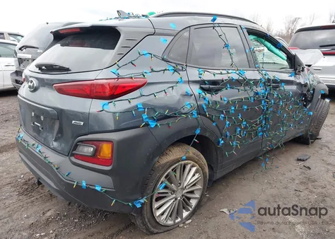 2019 Hyundai Kona Sel z USA, uszkodzony, nr VIN KM8K6CAA4KU325144